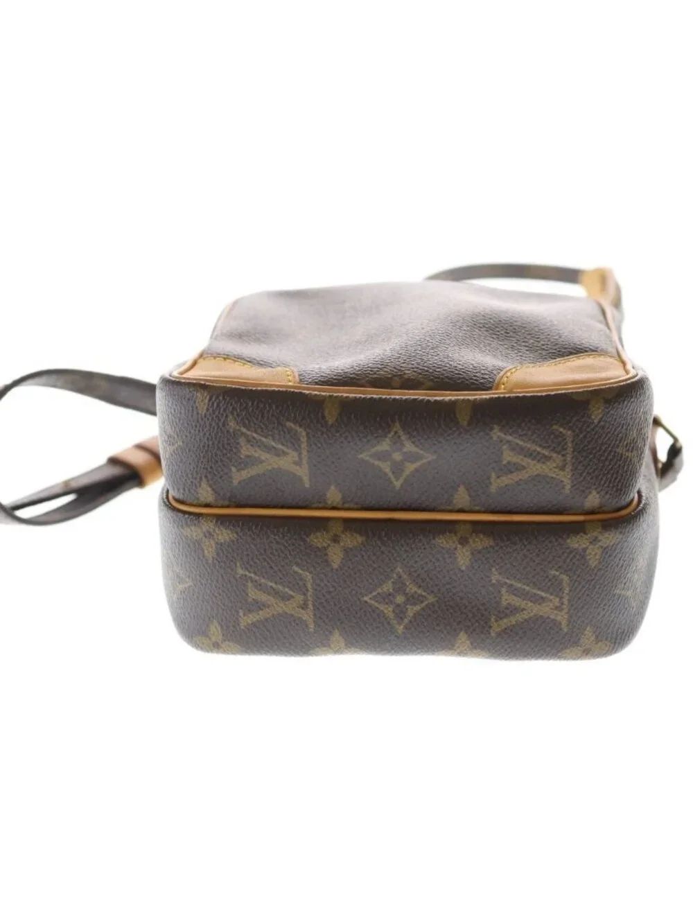 Louis Vuitton Monogram Amazon Mini Shoulder Bag Brown Leather Gold